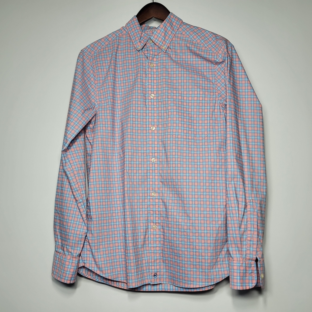 Vineyard Vines Mens OTG brrr Long Sleeve Button Down Shirt Size Small
